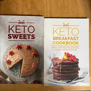 NWOT Paleohacks Keto Cookbooks Set